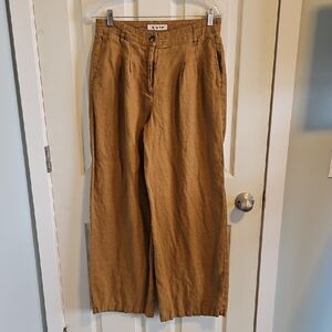 Boden Women TAN Wide LEG trousers